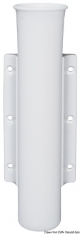 Osculati 41.168.13 - Настенный держатель удилища из белого пластика, Ø 41x233 мм 