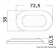 Osculati 13.178.03 - Накладной светодиодный светильник для дежурного освещения синий 