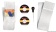 Osculati 65.527.02 - Комплект для обшивки штурвала кожей полированный или замшевый белый 