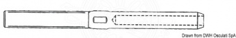 Osculati 07.205.01 - Вантовой талреп Blue Wave - Резьба правая - обжимной наконечник 1/4" x 3 мм 