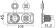 Osculati 14.516.02 - Гнездо прикуривателя + двойной разъем USB 12/24В из чёрного полиамида