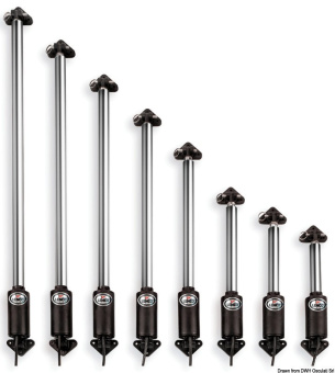 Osculati 38.375.79 - Линейная стойка с электроприводом Lenco Marine HL-2000S/24V 20779-001 809-1347мм 24В 5А ход 508мм до 225кг