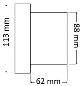 Osculati 29.530.02 - Радио M3-TFT для приборной панели 