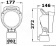 Osculati 13.235.10 - Съемный переносной прожектор с шарнирным креплением 12/24 В 