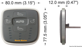 Osculati 51.310.03 - Панель управления MENTE MARINE ACS A