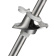 Osculati 11.140.11 - Мачта телескопическая 360° наклонная с кольцами для флага 12 / 24 В 1,7 Вт 60 см белая стандартная