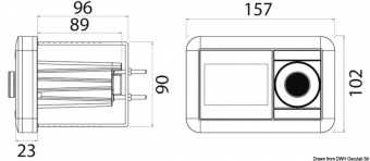 Osculati 29.548.79 - Компактный водонепроницаемый тюнер MP6 