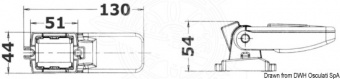 Osculati 16.603.50 - Автоматический выключатель для трюмных помп 12/24V 