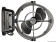 Osculati 16.755.01 - Вентилятор CAFRAMO, модель Sirocco II черный 12/24 В