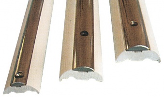Профиль-основание привального бруса Osculati type 2 (за 24 м.) под вставку пластину