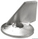 Osculati 43.272.86 - Цинковый триммер Johnson/Evinrude/OMC/Suzuki 5031536/55125-87E01 для четырехтактных моторов 40-70лс Ø61мм 70x50мм