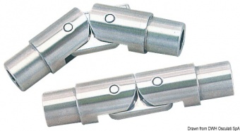 Osculati 41.320.35 - Система для открытия/закрытия релингов - петля, для труб 35x2 мм 