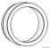 Osculati 17.115.15 - Система водопроводных фитингов Hydrofix для температуры жидкости до 90° - Обжимное кольцо из нержавеющей стали Ø 15 мм 