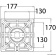 Osculati 48.707.21 - Опора для сиденья Waverider телескопическая 500/630 мм, 