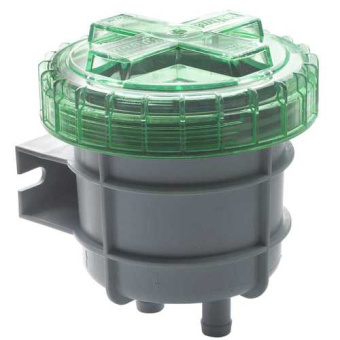 Vetus NSF19 No-smell filter, large with connections for Ø 19 mm hose