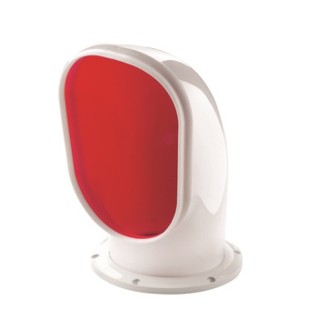 Vetus SAMOENS Cowl ventilator type Samoen S, silicone with red interior, Ø 125 mm (incl. fixed synthetic ring)