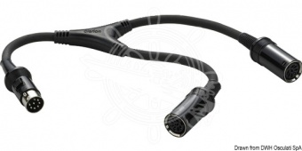 Osculati 29.101.93 - Y-образный кабель-переходник с системы Clarion для 2910191 на пульт дистанционного управления Osculati