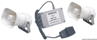 Многофункциональный электронный оповещатель MARCO с кодированной сигнализацией