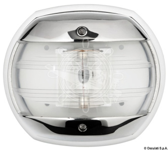 Osculati 11.411.73 - Топовый огонь Sphera Design Maxi 20 белый 225° 12 В 15 Вт 130 x 65 x 115 мм из нержавеющей стали