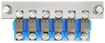 Victron Busbar to Connect Six CIP100200100 Modular Fuse Holders для Mega Предохранитель (500 A) - CIP100400070