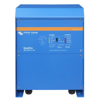 Victron Quattro 120V 24/5000/120-100/100 Инвертор/Зарядное устройство - QUA245023110