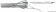 Osculati 24.306.00 - Защитный чехол из пенополиуретана белый для лееров с покрытием 100 см 