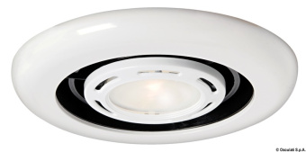 Встраиваемый галогенный светильник с вытяжным вентилятором Extract and Light 12В Белый Osculati