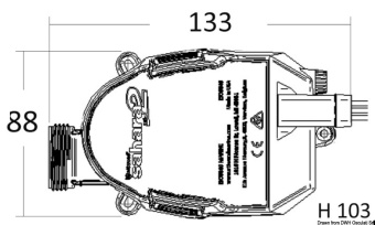 Osculati 16.490.01 - Автоматическая трюмная помпа ATTWOOD Sahara Mk2 S500 12 В 26 л