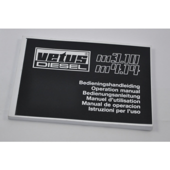 Vetus STM0038 Operation manual M3.10 / M4.14