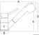Osculati 17.006.00 - Смеситель Diana керамический поворотный с выдвижной душевой лейкой, два положения регулировки струи 