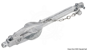 Osculati 01.114.25 - Якорь адмиралтейского типа 615x640мм 23,5кг