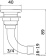 Osculati 20.274.19 - Вентиляционная головка топливного бака под шланг Ø20мм угловая 90° из хромированной латуни