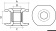 Osculati 39.818.07 - Втулки для проводки кабелей ROPEYE Double TDP 14/12-16 