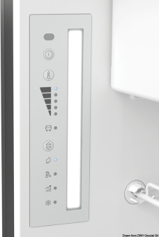 Osculati 50.914.07 - NRX0080C холодильник 80л темно-серебристый