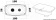Osculati 15.257.31 - Душевая ниша New Edge со смесителем и кнопочным душем Mizar Хромированная 4 м