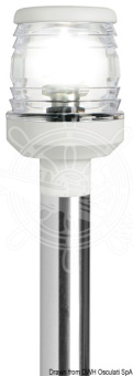Osculati 11.163.02 - Мачта Classic 360° съёмная с основанием Advance 12 В 10 Вт 100 см белая