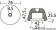Osculati 43.070.13 - Запасные аноды носовых/кормовых винтов для Vetus - Bow гайка винта 