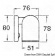 Osculati 13.868.01 - Галогенный точечный светильник BATSYSTEM Tube, позолота (1 компл. по 1 шт.)