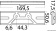 Osculati 43.434.31 - Анод-пластина для румпеля мотора Mercury/Mariner 150 HP алюминиевый 