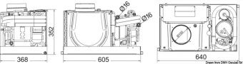 Osculati 50.241.16 - CLIMMA marine кондиционер C 220 В 16000 BTU/ч