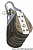 Osculati 55.032.08 - Шарикоподшипниковый блок трехшкивный с такелажной скобой 8x28s 