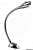 Osculati 13.237.00 - Гибкая светодиодная лампа для изголовья кровати и чтения карт 12/24 В (1 компл. по 1 шт.)