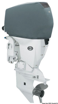 Osculati 46.543.11 - Вентилируемый чехол Oceansouth для двигателей Evinrude 150-130HP