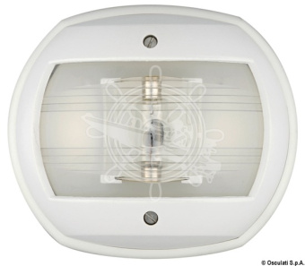 Osculati 11.411.34 - Кормовой огонь Sphera Design Maxi 20 белый 135° 24 В 15 Вт 130 x 65 x 115 мм в белом корпусе