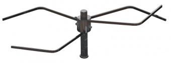 Osculati 50.100.92 - Двойной держатель кастрюли для варочной панели с краями из нержавеющей стали 