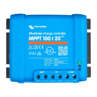 Victron BlueSolar MPPT 100/20 (up to 48В) Контроллер заряда - SCC110020170R