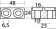 Osculati 43.272.30 - Цинковый анод-пластина Suzuki 55/225 HP 