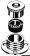 Osculati 14.186.01 - Сальник кабельный из нержавеющей стали водонепроницаемый под кабель 6 мм (10 штук)