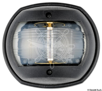 Osculati 11.410.04 - Кормовой огонь Sphera Design Classic 12 белый 135° 12 В 10 Вт 100 x 50 x 88 мм в чёрном корпусе