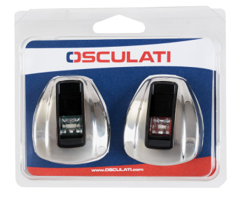 Osculati 11.470.01 - NEMO LED навигационные огни  - левый+правый 112,5° вертикальное крепление